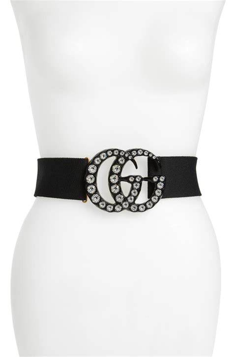 gucci 1 inch crystal buckle belt|Gucci belt buckle men's.